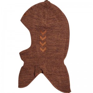 Hummel Heat Balaclava Kinderen Bruin | 082620-132