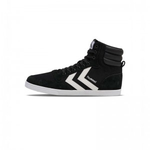 Hummel Hummel Slimmer Stadil High Sneakers Heren Zwart | 241506-133