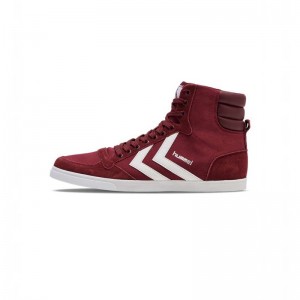 Hummel Hummel Slimmer Stadil High Sneakers Heren Rood | 904805-817