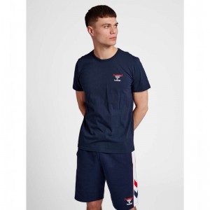 Hummel Ic Dayton Hoodie Heren Donkerblauw | 368815-943
