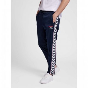 Hummel Ic Lerby Poly Tapered Broek Heren Donkerblauw | 957312-512