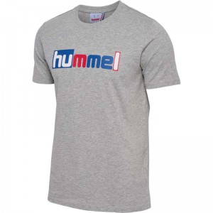Hummel Ic Marty T-shirts Heren Grijs | 929059-400
