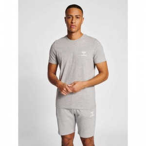 Hummel Icons T-shirts Heren Grijs | 899735-480