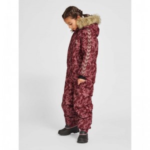 Hummel Icy Tex Snowsuit Pakken Kinderen Bordeaux | 060541-223