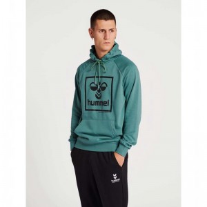Hummel Isam 2.0 Hoodie Heren Groen | 998755-874