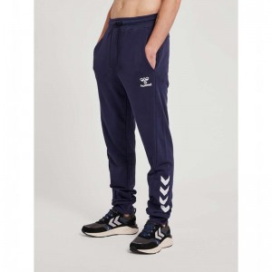 Hummel Isam 2.0 Regular Broek Heren Donkerblauw | 425902-330