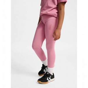 Hummel Jr Base Hardloopbroek Kinderen Roze | 261726-566