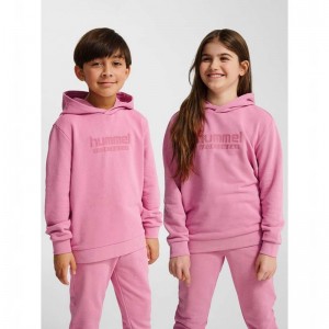 Hummel Jr Base Hoodie Kinderen Roze | 547576-580