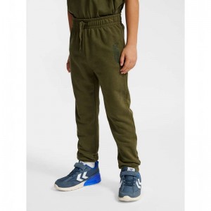 Hummel Jr Base Regular Broek Kinderen Groen | 155596-667