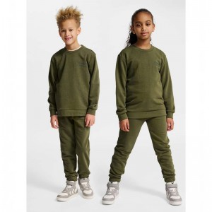 Hummel Jr Base Sweat Sport BH Kinderen Groen | 991010-684