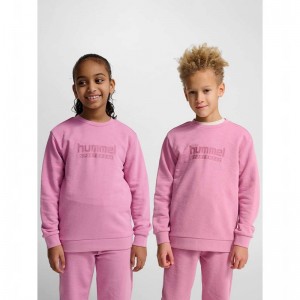 Hummel Jr Base Sweatshirts Kinderen Roze | 105794-343