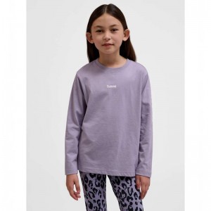 Hummel Jr Fast L/S Broek Kinderen Lavendel | 638008-251