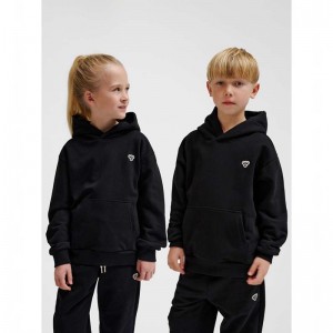 Hummel Jr Loose Bee Hoodie Kinderen Zwart | 200437-445