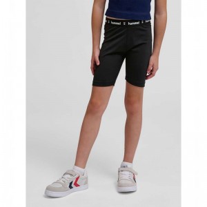 Hummel Jr Pulse Mw Short Hardloopbroek Kinderen Zwart | 659108-059