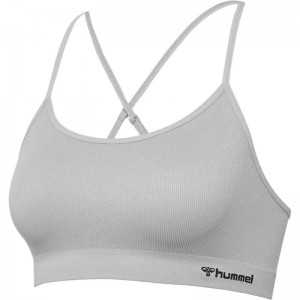 Hummel Juno Seamless Sport BH Dames Grijs | 731915-499