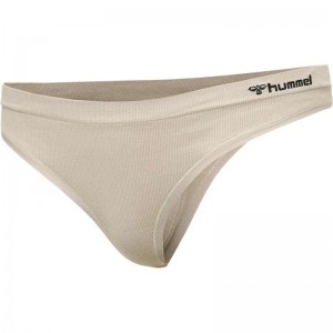 Hummel Juno Seamless String Dames Beige | 958548-293
