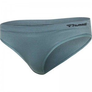 Hummel Juno Seamless String Dames Blauw | 334097-168