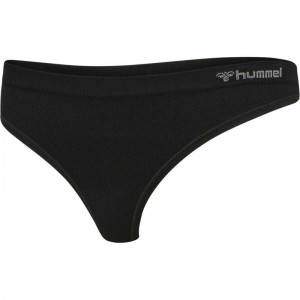 Hummel Juno Seamless String Dames Zwart | 042520-280
