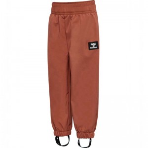 Hummel Jupitor Tex Mini Softshell Broek Kinderen Rood | 314242-387