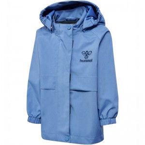 Hummel Koja Tex Regenjassen Kinderen Blauw | 086990-709