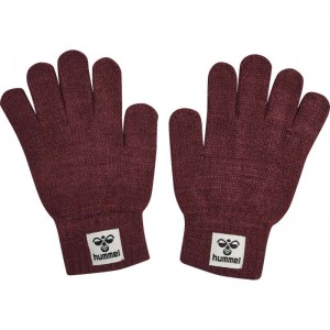 Hummel Kvint Handschoenen Kinderen Bordeaux | 573774-469