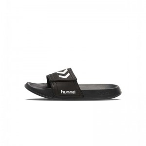 Hummel Larsen Slipper Vc Badslippers Heren Zwart | 358627-613