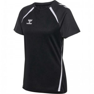 Hummel Lead 2.0 S/S Jersey Dames Zwart | 559423-792