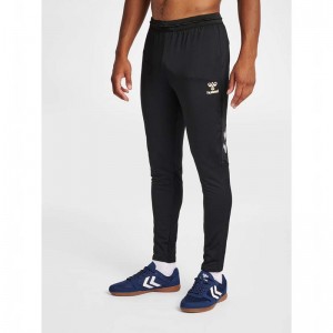 Hummel Lead Pro Football Broek Heren Zwart | 265318-707