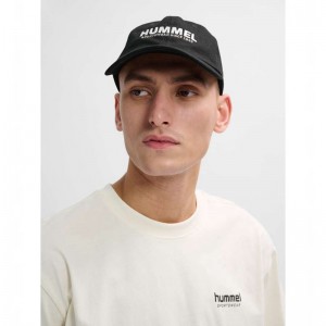 Hummel Legacy Core Baseball Caps Heren Zwart | 211134-389