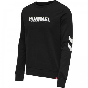 Hummel Legacy Plus Sweatshirts Heren Zwart | 923011-126