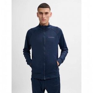 Hummel Legacy Sune Poly Zip Jassen Heren Donkerblauw | 275900-148