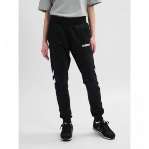 Hummel Legacy Tapered Broek Dames Zwart | 100509-173