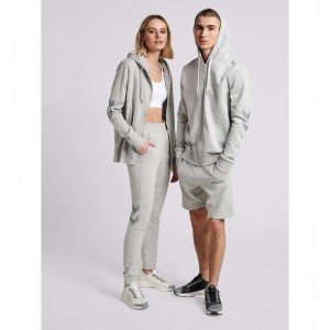 Hummel Legacy Zip T-shirts Heren Grijs | 054226-326