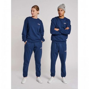 Hummel Lgc Austin Regular Broek Heren Donkerblauw | 123086-383