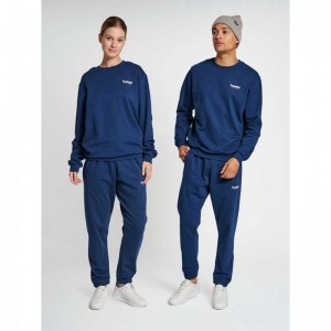 Hummel Lgc Austin Sweatshirts Heren Donkerblauw | 364387-529