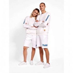 Hummel Lgc Birk Sweatshirts Heren Wit | 698422-339