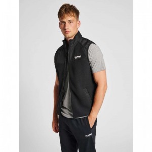 Hummel Lgc Charley Fleece Vest Heren Zwart | 429724-135