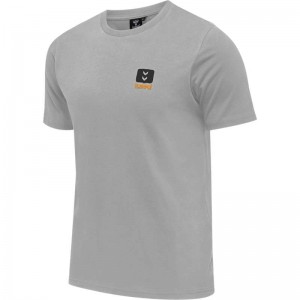 Hummel Lgc Liam T-shirts Heren Grijs | 229586-559