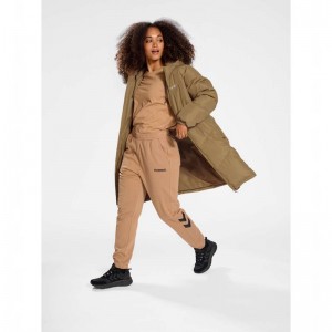 Hummel Lgc Mia Long Puff Jassen Dames Bruin | 804802-719