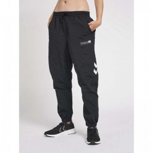Hummel Lgc Musa Wov Regular Broek Heren Zwart | 684163-154