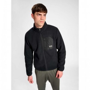 Hummel Lgc Oliver Fleece Jassen Heren Zwart | 503193-777