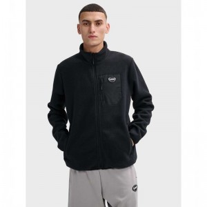 Hummel Lgc Sum Fleece Jassen Heren Zwart | 738655-588
