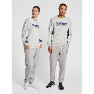Hummel Lgc Wesley Sweatshirts Heren Grijs | 873645-598
