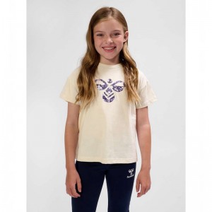 Hummel Libi T-shirts Kinderen Grijs | 840558-310