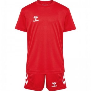 Hummel Logo Sets Kinderen Rood | 591568-273
