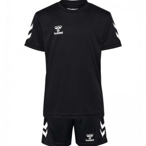 Hummel Logo Sets Kinderen Zwart | 086983-465