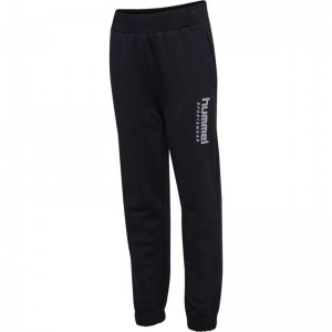 Hummel Loksi Adjustable Waist Broek Kinderen Zwart | 411119-047