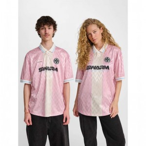 Hummel Loose Fb S/S Jassen Dames Roze | 445668-588