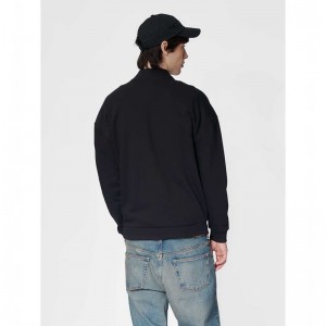 Hummel Loose Half Zip Bee Sweatshirts Heren Zwart | 738772-763