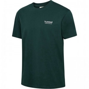 Hummel Loose S/S Sportswear Jassen Heren Groen | 829787-247